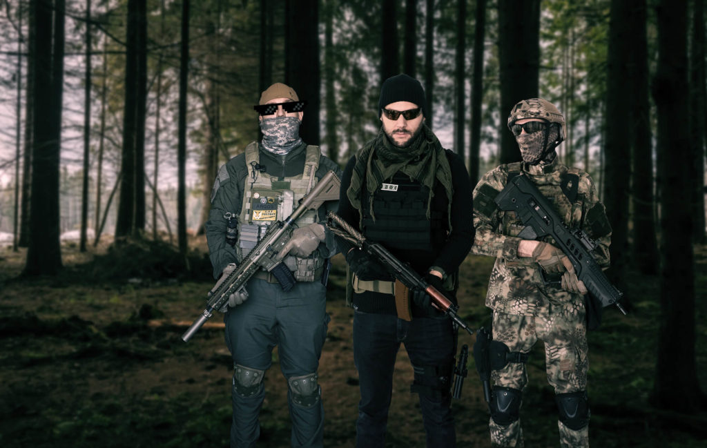 B-Company Airsoft-Team Maintenance Background