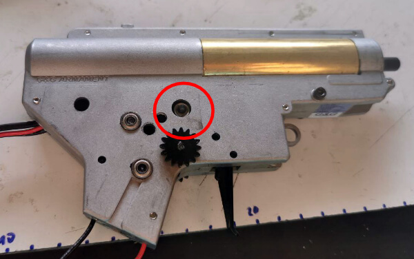 ARP556 Gearbox Kugellager gebrochen